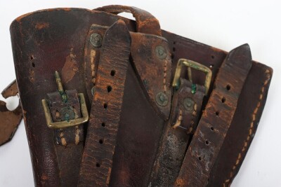 WW1 British 1903/1914 Pattern Leather Holsters, Two Examples. - 4
