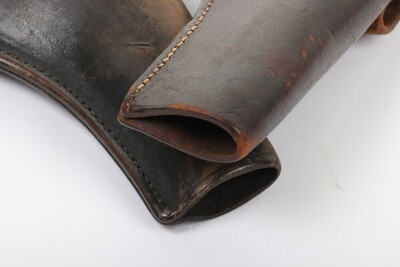 WW1 British 1903/1914 Pattern Leather Holsters, Two Examples. - 5