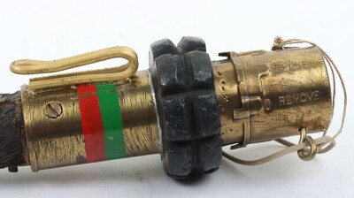 Inert WW1 British Number 1 Grenade, - 3