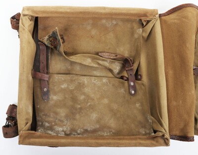 WW1 French Wooden Framed Back Pack. - 4