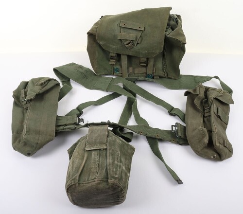British WW2 44 Pattern Webbing Equipment.