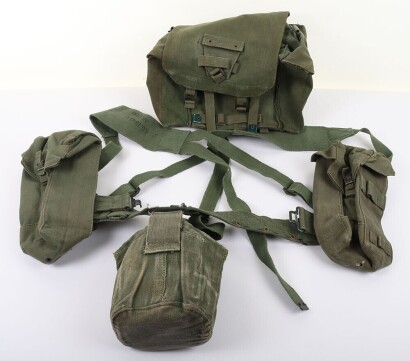 British WW2 44 Pattern Webbing Equipment.