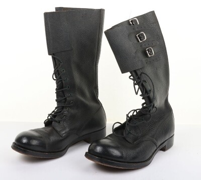 WW2 British Despatch Riders Boots, 1943 Dated. - 2