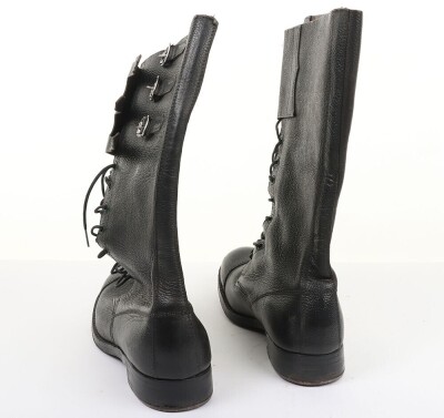 WW2 British Despatch Riders Boots, 1943 Dated. - 5