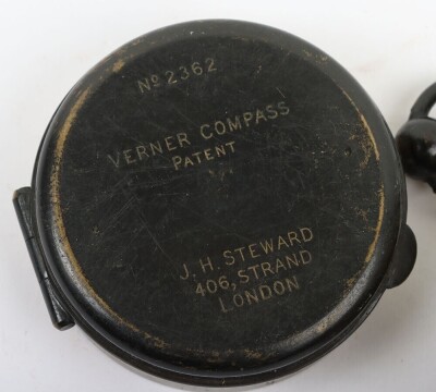 WW2 British Mk.III Compass, 1943 and A Verner Compass. - 3