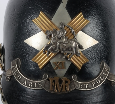 Victorian Fife Mounted Rifle Volunteers Helmet - 5