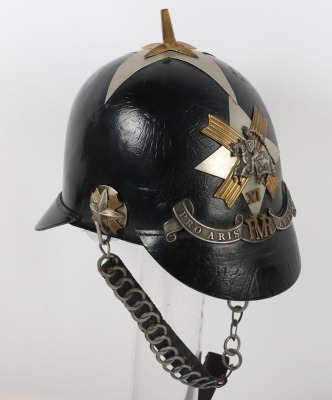 Victorian Fife Mounted Rifle Volunteers Helmet - 6