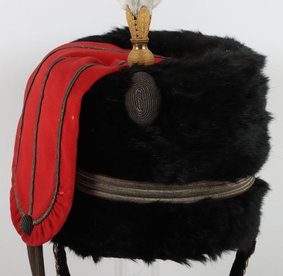 Northumberland Yeomanry Officers Busby Tin, - 14