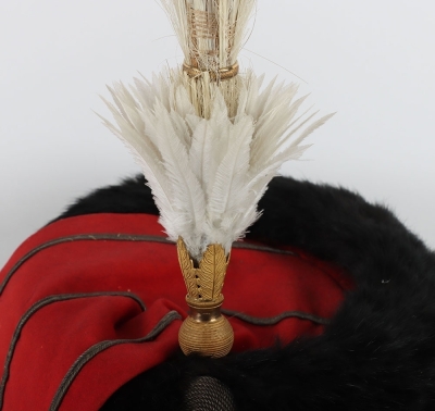 Northumberland Yeomanry Officers Busby Tin, - 16