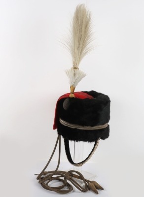Northumberland Yeomanry Officers Busby Tin, - 25
