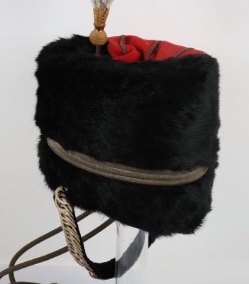 Northumberland Yeomanry Officers Busby Tin, - 26