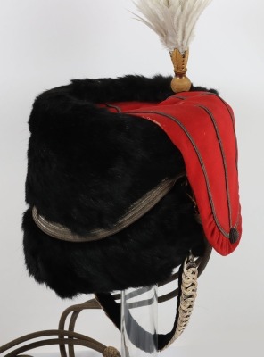 Northumberland Yeomanry Officers Busby Tin, - 28