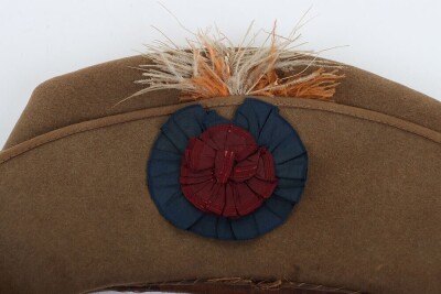 Rare Boer War Yeomanry Slouch Hat - 6
