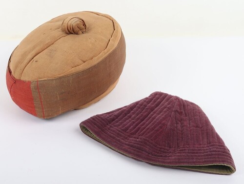 9th or 10th Jat Regiments Indian Army Turban & Khulla