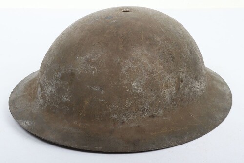 WW1 British Steel Combat Helmet with Private Purchase Officers Liner System