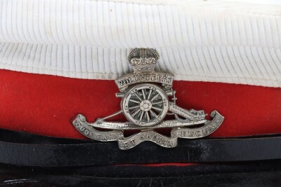 Great War Period Royal Artillery Other Ranks Dress Peaked Cap. - 3