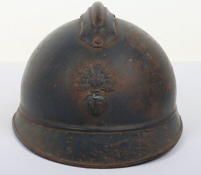 WW1 French Adrian M15 Steel Helmet.