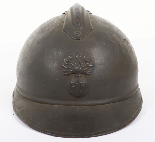 WW1 French Adrian M15 Steel Combat Helmet