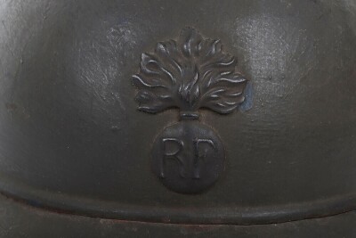 WW1 French Adrian M15 Steel Combat Helmet - 3