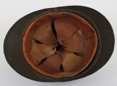 WW1 French Adrian M15 Steel Combat Helmet - 10