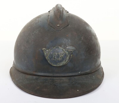 WW1 French M15 Adrian Helmet of Chasseurs
