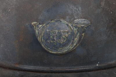 WW1 French M15 Adrian Helmet of Chasseurs - 3