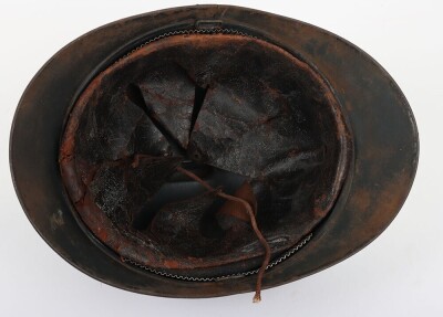 WW1 French M15 Adrian Helmet of Chasseurs - 9