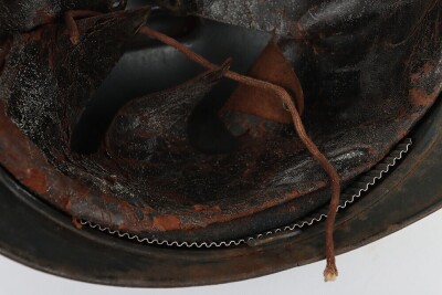 WW1 French M15 Adrian Helmet of Chasseurs - 14