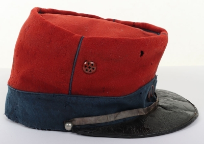 French M-1884 10th Regiment Chasseurs &agrave; Cheval NCO&rsquo;s Kepi - 9