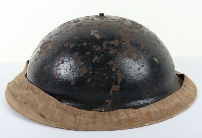WW2 Home Front Wardens Helmet with Carry Strap - 19