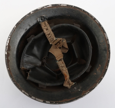 WW2 Home Front Wardens Helmet with Carry Strap - 28