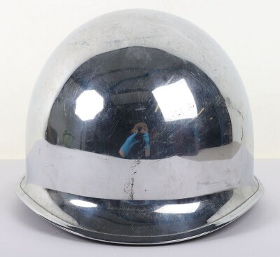 American M1 Chrome Parade Helmet - 2