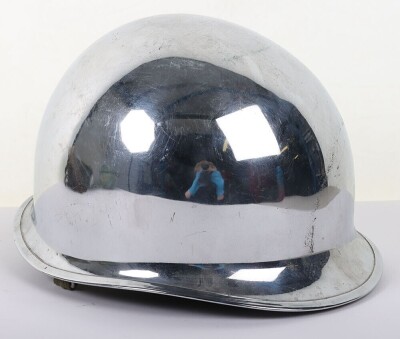 American M1 Chrome Parade Helmet - 3