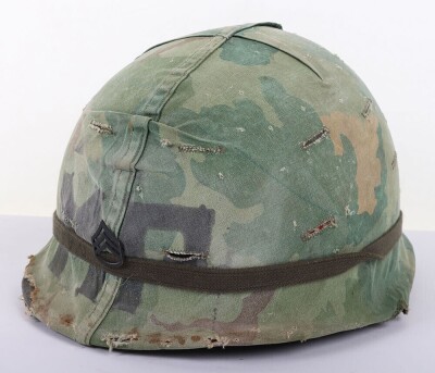 American Vietnam M1 Military Police Combat Helmet - 4