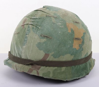 American Vietnam M1 Military Police Combat Helmet - 6