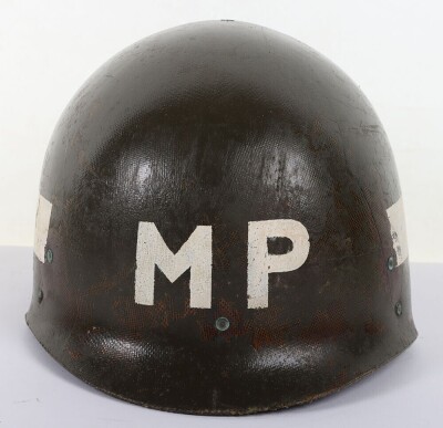 American Vietnam M1 Military Police Combat Helmet - 8