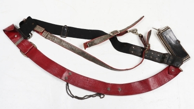 Northumberland Yeomanry Officers Full Dress Tunic & Pouch Belt. - 24