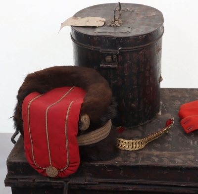 Earl of Airlie Collection - 10th Hussars Busby and Uniform Ensemble - 4