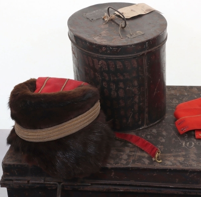 Earl of Airlie Collection - 10th Hussars Busby and Uniform Ensemble - 6