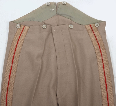 Indian Army Frontier Field Force Officers Full Dress Trousers - 2