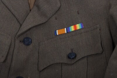 Purvis Collection - WW1 British Uniform Grouping to Captain W H Purvis, The Rifle Brigade. - 3