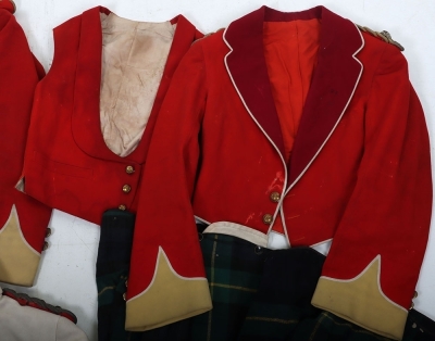 Purvis Collection - Mess Dress Uniforms of Major Robert Walter Purvis 3rd Battalion Gordon Highlanders - 3