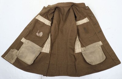 WW1 British 02 Pattern Tunic, Attributed to Pte Peattie, Army Service Corps, Ammunition Column, with Accompanying Photographs and War Medal. - 17