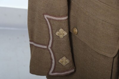WW1 British Officers Cuff Rank Tunic, RAMC, Summer Weight. - 5