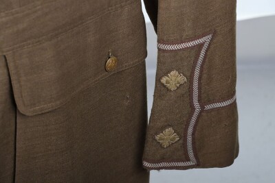 WW1 British Officers Cuff Rank Tunic, RAMC, Summer Weight. - 6