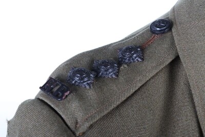 WW1 British Officers Shoulder Rank Tunic, Rifle Brigade. - 6