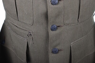 WW1 British Officers Shoulder Rank Tunic, Rifle Brigade. - 7