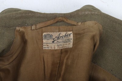 WW1 British Officers Shoulder Rank Tunic, Rifle Brigade. - 13