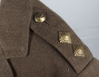 WW1 Scottish Officers Shoulder Rank Tunic, Cameron Highlanders - 4