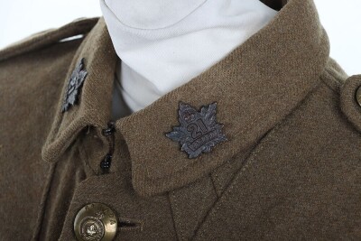 WW1 Canadian 02 Pattern Tunic, 21st CEF Battalion. - 6